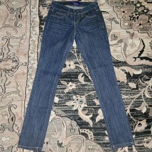 Junior's 1 "Miley Cyrus & Max Azria" Dark Blue Skinny Jeans